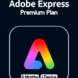 Adobe Express Premium Plan 6 Months 1 Device for PC Mac Global