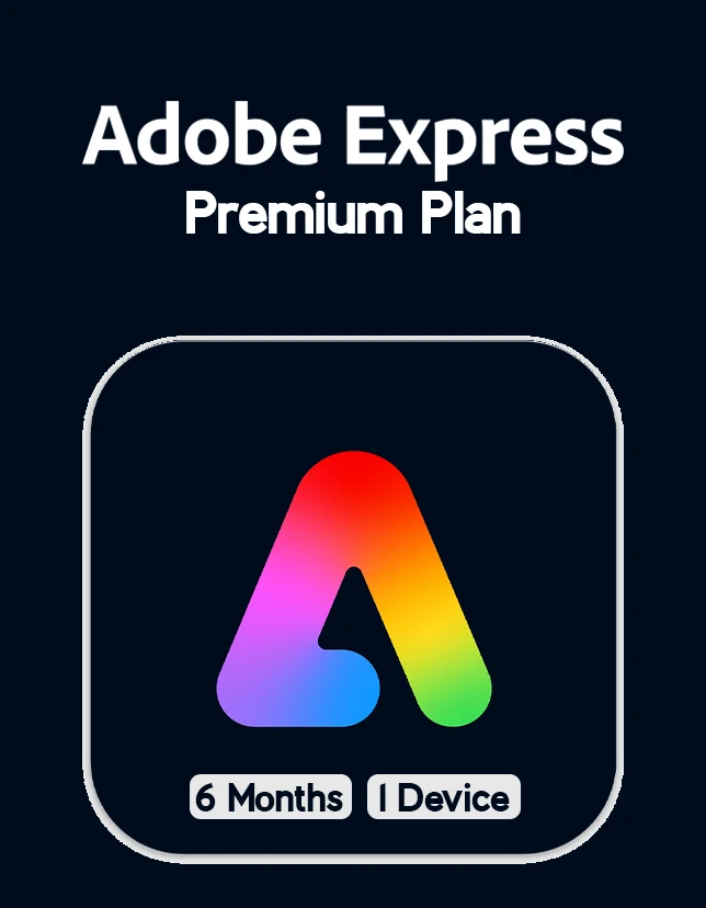 Adobe Express Premium Plan 6 Months 1 Device for PC Mac Global