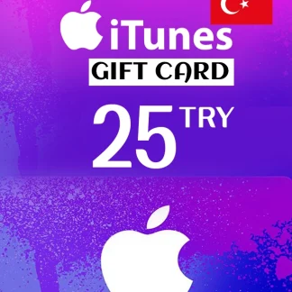 Apple iTunes Gift Card 25 TRY Key - TURKEY