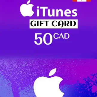 Apple iTunes Gift Card 50 CAD Key - CANADA