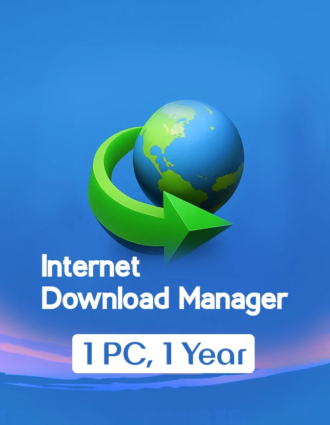 Internet Download Manager (PC) (1 PC, 1 Year) – IDM Key – GLOBAL