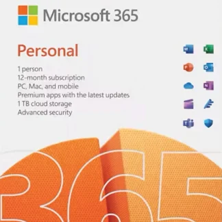 Microsoft Office 365 Personal – 1 User | 12-Month Subscription