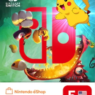 Nintendo eShop Card 5 USD Key - UNITED STATES