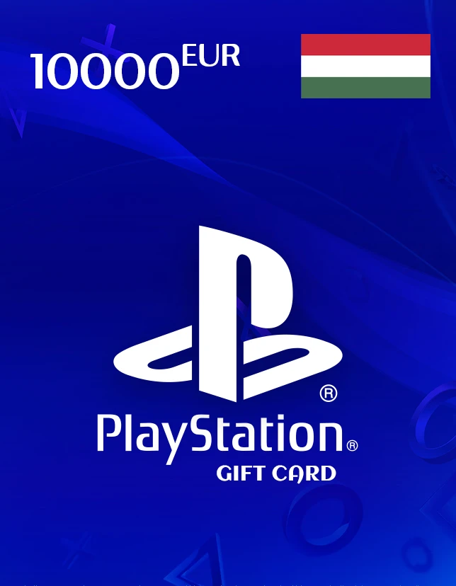 PlayStation Gift Card 10000 HUF – HUNGARY