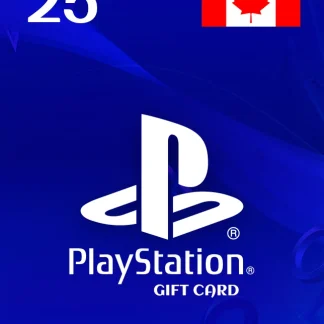 PlayStation Gift Card 25 CAD - CANADA