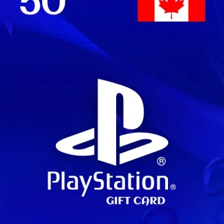 PlayStation Gift Card 50 CAD - CANADA