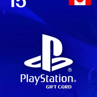 PlayStation Gift Card PSN 15 CAD - CANADA