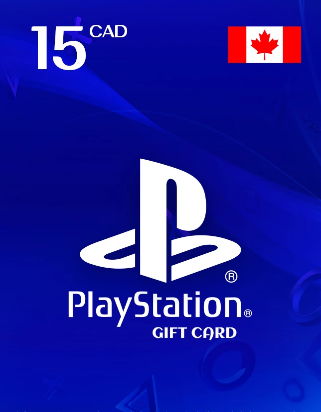 PlayStation Gift Card PSN 15 CAD – CANADA