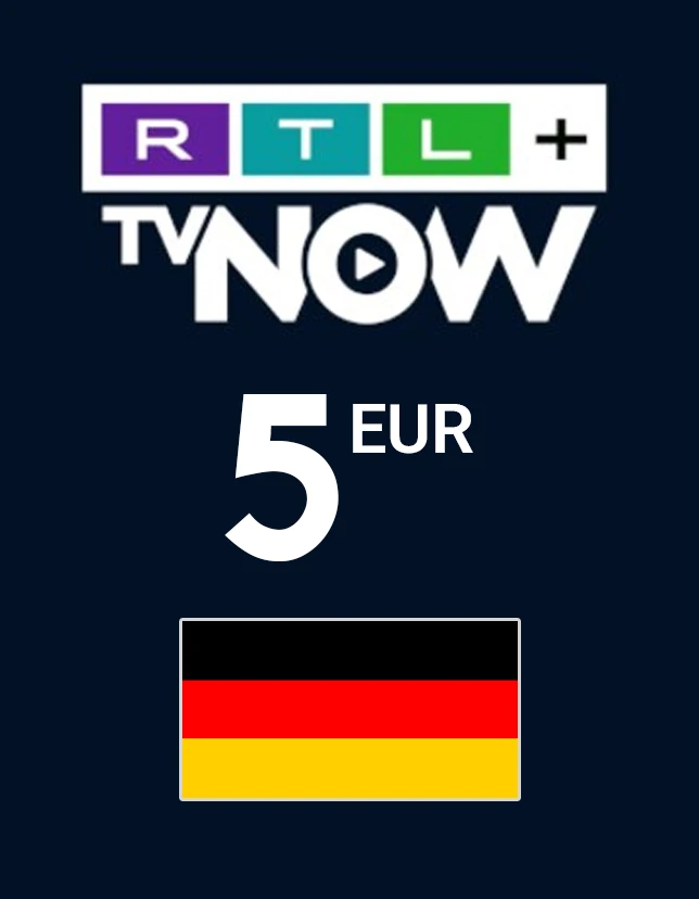 RTL+ Gift Card 5 EUR Key – GERMANY