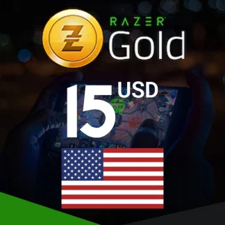 Razer Gold Gift Card 15 USD Key - UNITED STATES