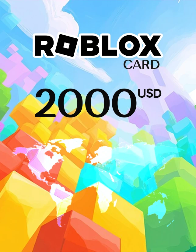Roblox Card 2000 Robux Key – GLOBAL