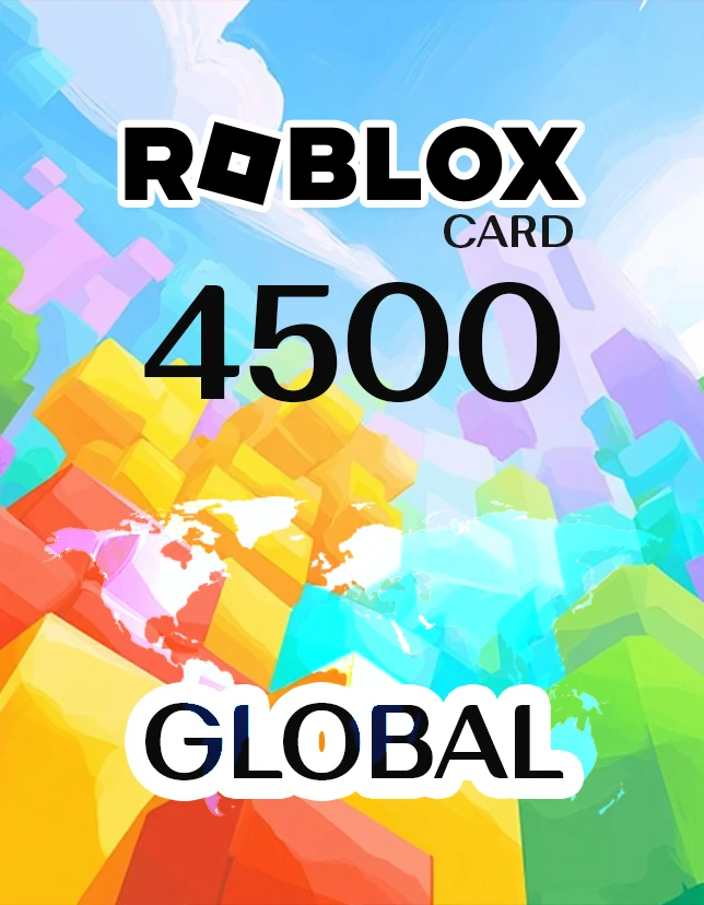 Roblox Card 4500 Robux Key – GLOBAL