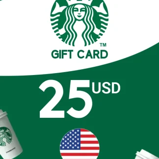 Starbucks Gift Card 25 USD Key - UNITED STATES
