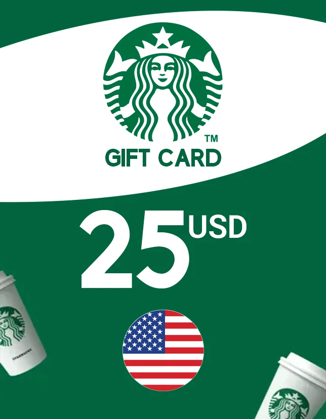 Starbucks Gift Card 25 USD Key – UNITED STATES