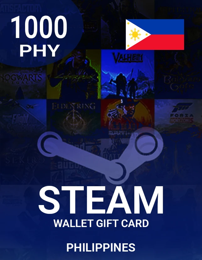 Steam Wallet Gift Card 1000 PHP Key – PHILIPPINES