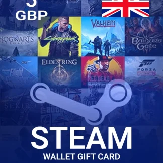 Steam Wallet Gift Card 5 GBP Key - UNITED KINGDOM