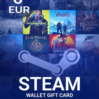 Steam Wallet Gift Card 6 EUR Key - EU