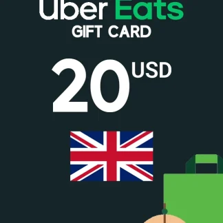 Uber Eats Gift Card 20 GBP Key - UNITED KINGDOM