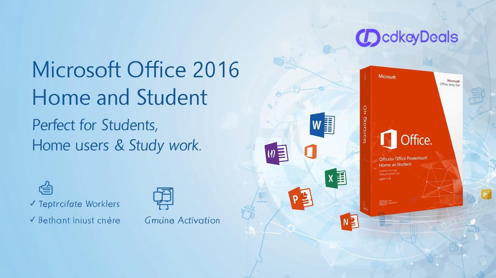 Microsoft Office 2016 Home and Student