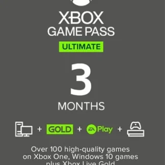 Xbox Game Pass Ultimate 3 Month CD Key (Digital Download)