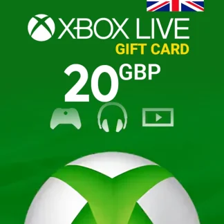 Xbox LIVE Gift Card 20 GBP (UK)