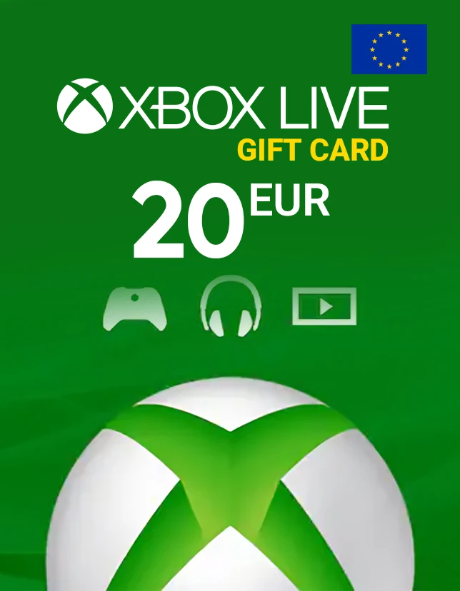Xbox LIVE Gift Card – 20 EUR code (EU)