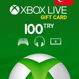 Xbox Live Gift Card 100 TRY Xbox Live Key - TURKEY