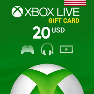 Xbox Live Gift Card 20 USD Xbox Live Key - UNITED STATES