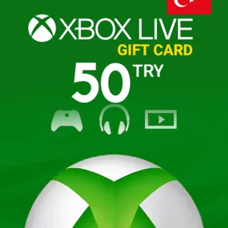 Xbox Live Gift Card 50 TRY Xbox Live Key - TURKEY