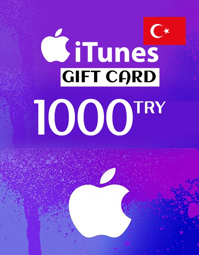 iTunes Gift Card 1000 TRY Key – TURKEY