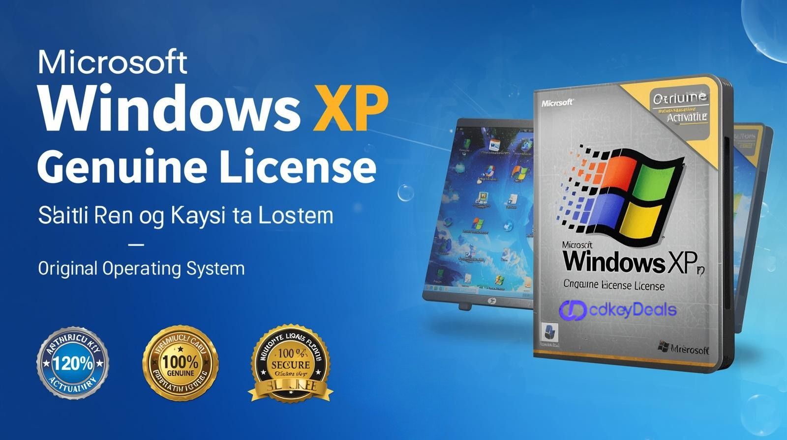 Microsoft Windows XP Pro SP2 Genuine License